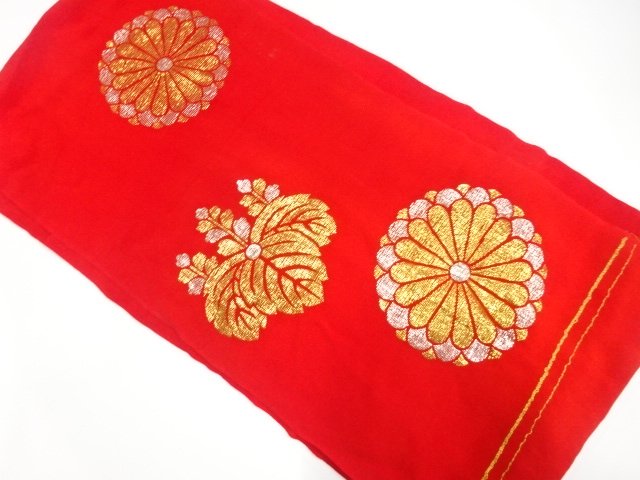 JAPANESE KIMONO / ANTIQUE SHIGOKI (UNDERSASH) / SILK